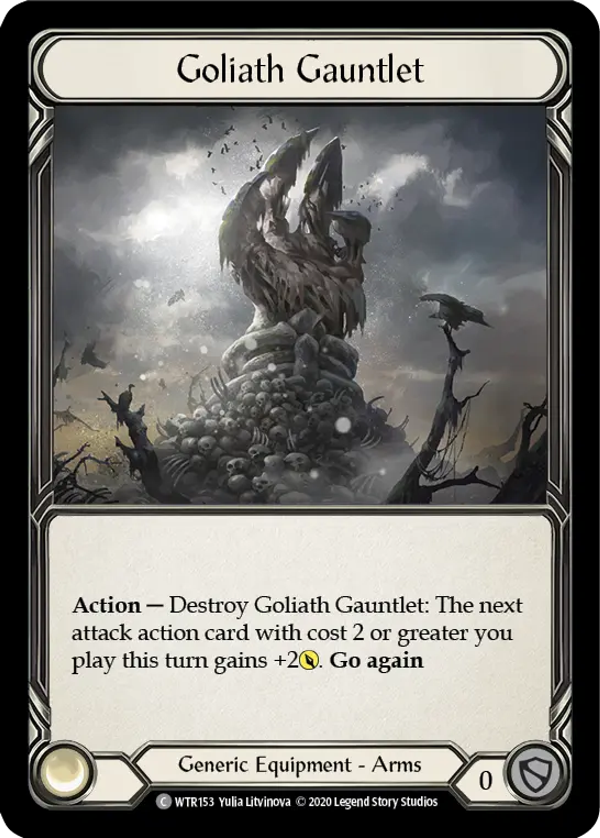 Goliath Gauntlet — Welcome to Rathe - Unlimited — Flesh and Blood