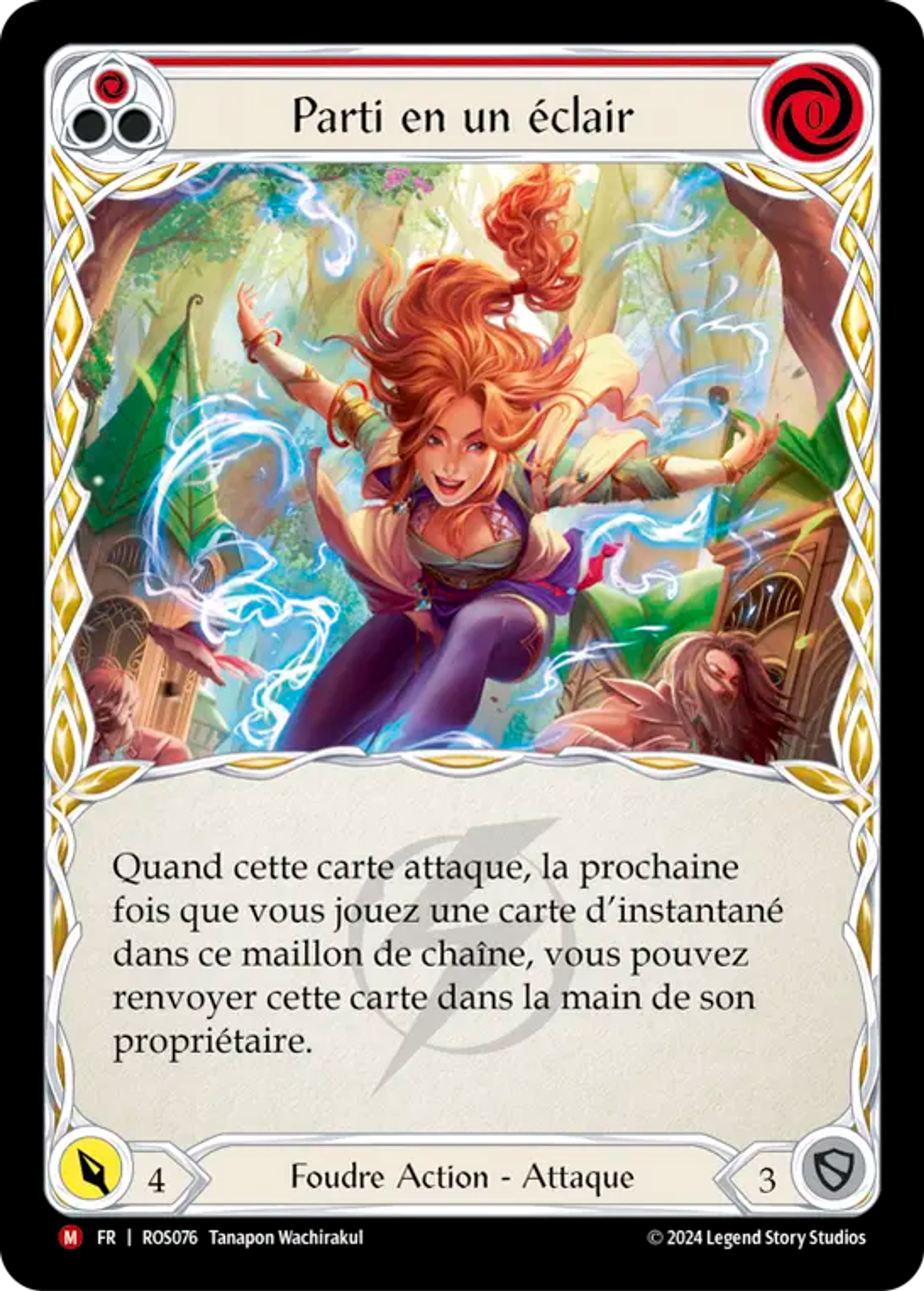 Parti en un éclair — Rosetta — Flesh and Blood