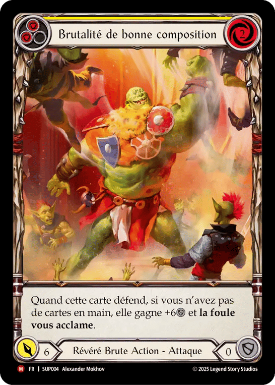 Brutalité de bonne composition — Super Slam — Flesh and Blood