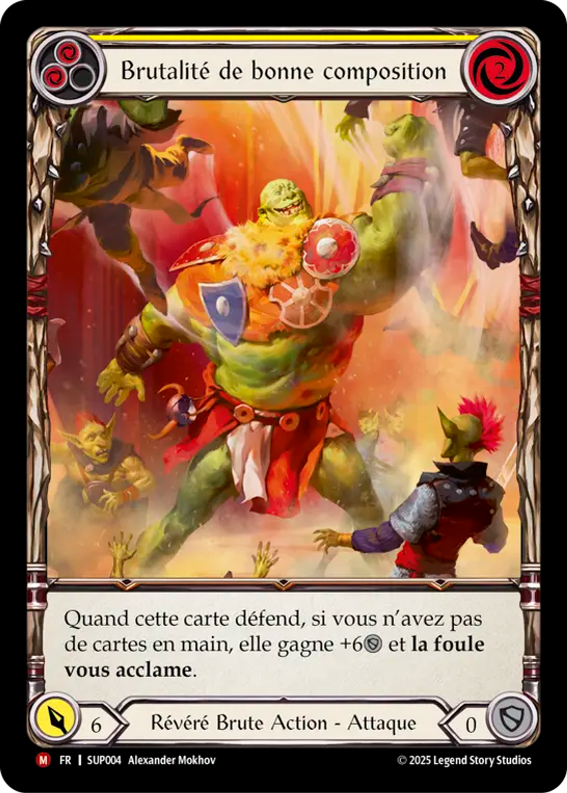 Brutalité de bonne composition — Super Slam — Flesh and Blood