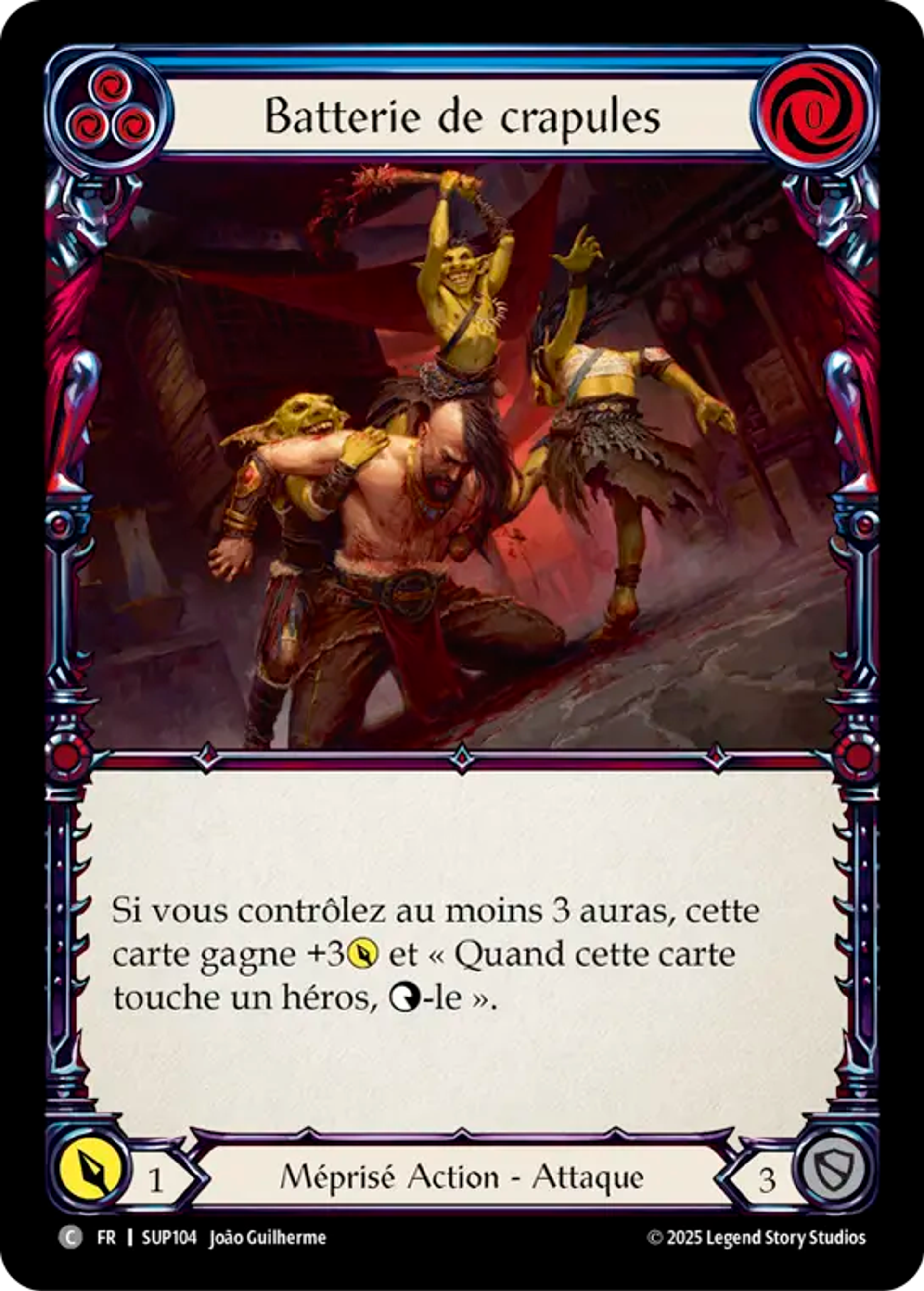 Batterie de crapules — Super Slam — Flesh and Blood