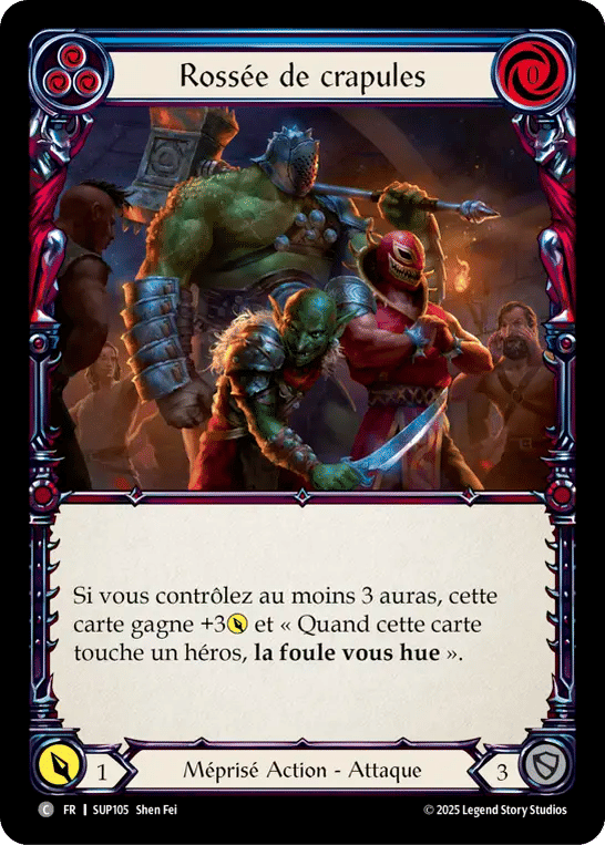 Rossée de crapules — Super Slam — Flesh and Blood
