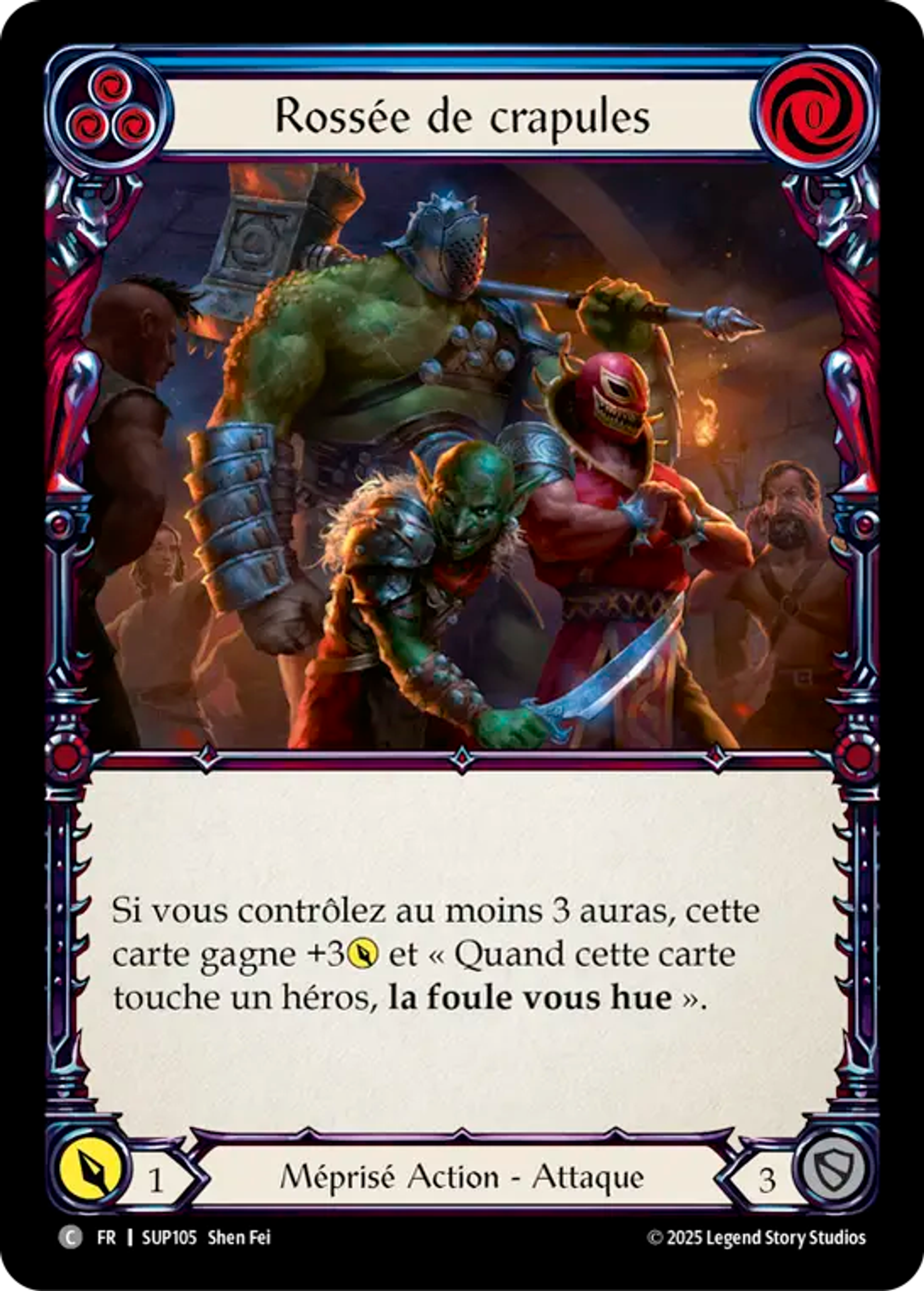 Rossée de crapules — Super Slam — Flesh and Blood