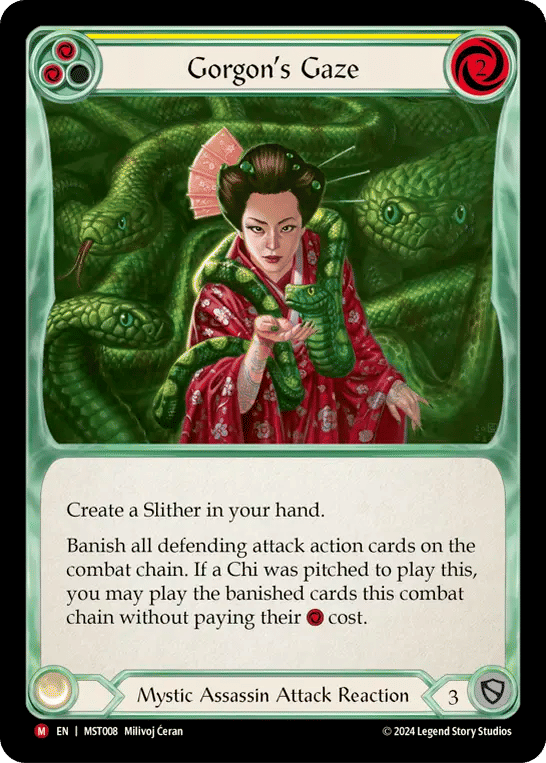 Gorgon's Gaze — Part the Mistveil — Flesh and Blood