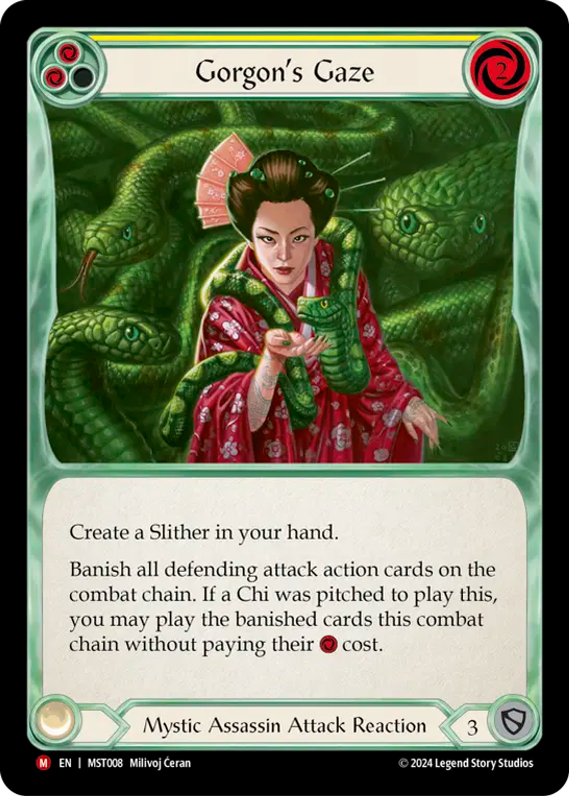 Regard de la gorgone — Part the Mistveil — Flesh and Blood