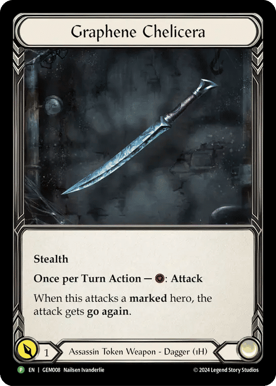 Graphene Chelicera — GEM - Pack 1 — Flesh and Blood