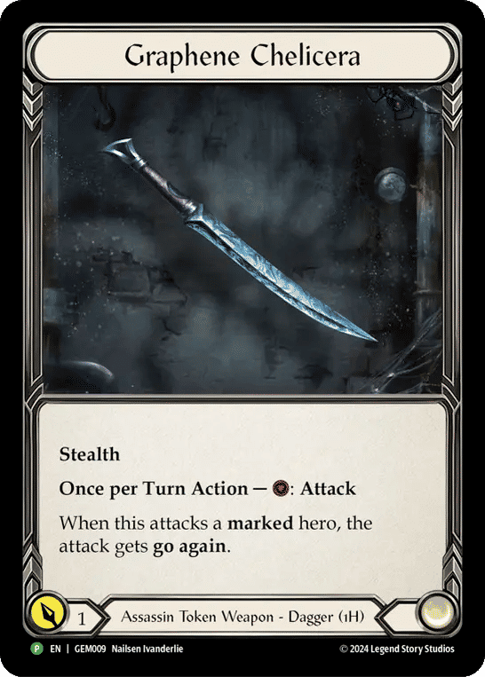 Graphene Chelicera — GEM - Pack 1 — Flesh and Blood