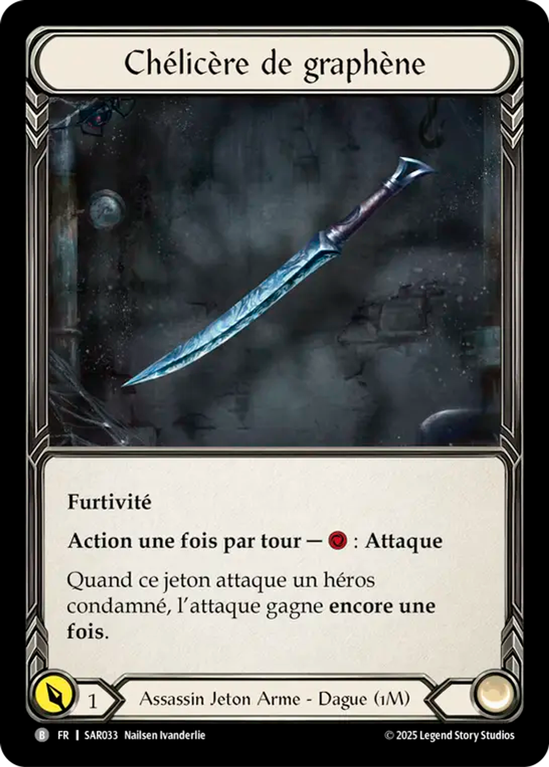 Chélicère de graphène — Silver Age Chapter 2 - Arakni, Web of Deceit — Flesh and Blood