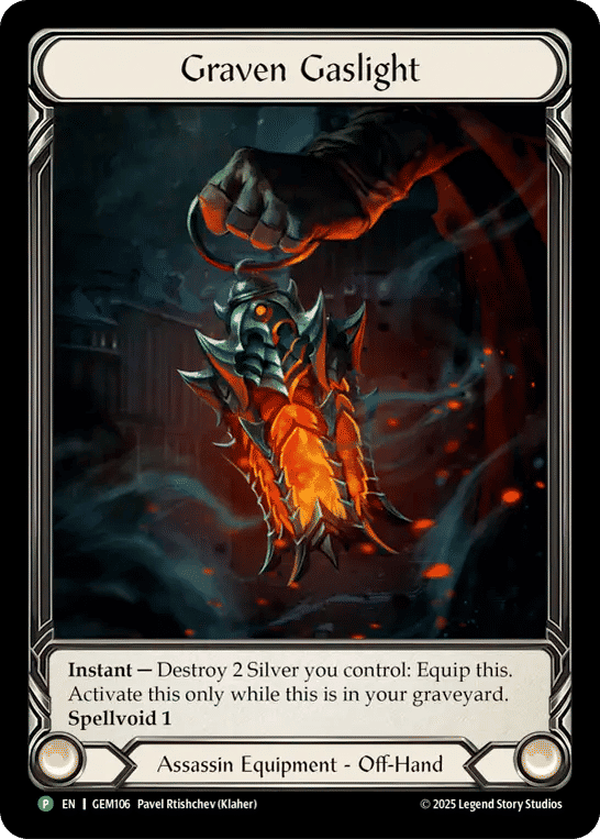 Graven Gaslight — GEM - Pack 4 — Flesh and Blood