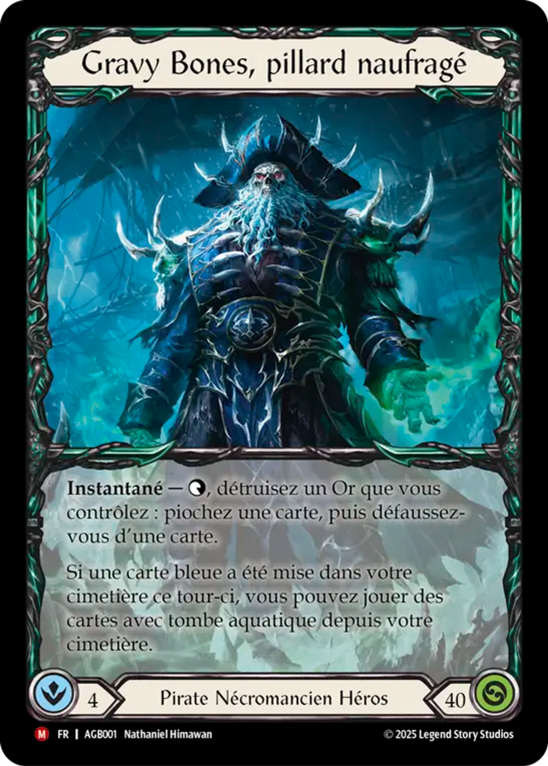 Gravy Bones, pillard naufragé — Armory Deck - Gravy Bones — Flesh and Blood