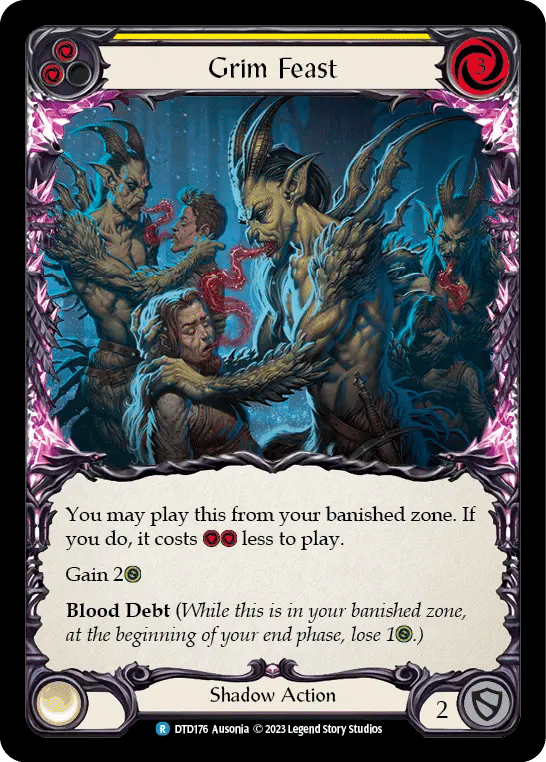 Grim Feast (Yellow) — Dusk till Dawn — Flesh and Blood