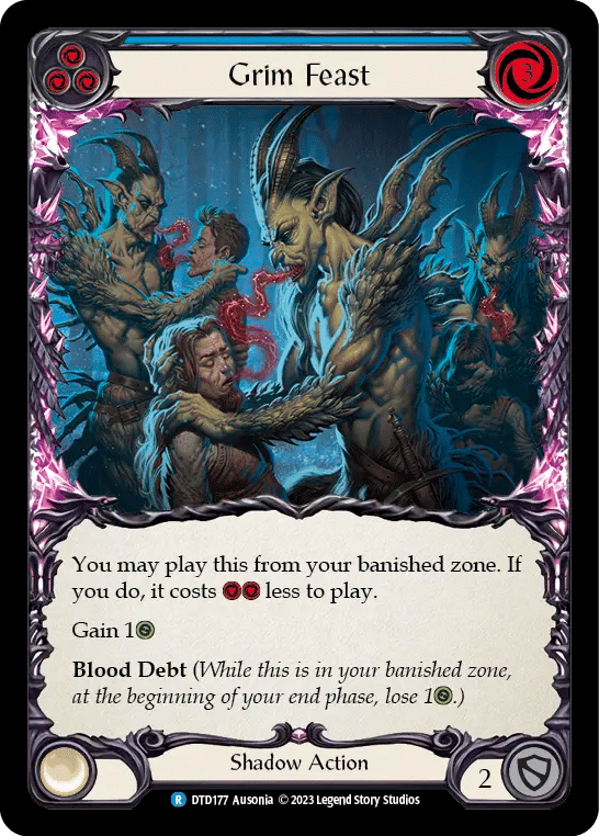 Grim Feast (Blue) — Dusk till Dawn — Flesh and Blood