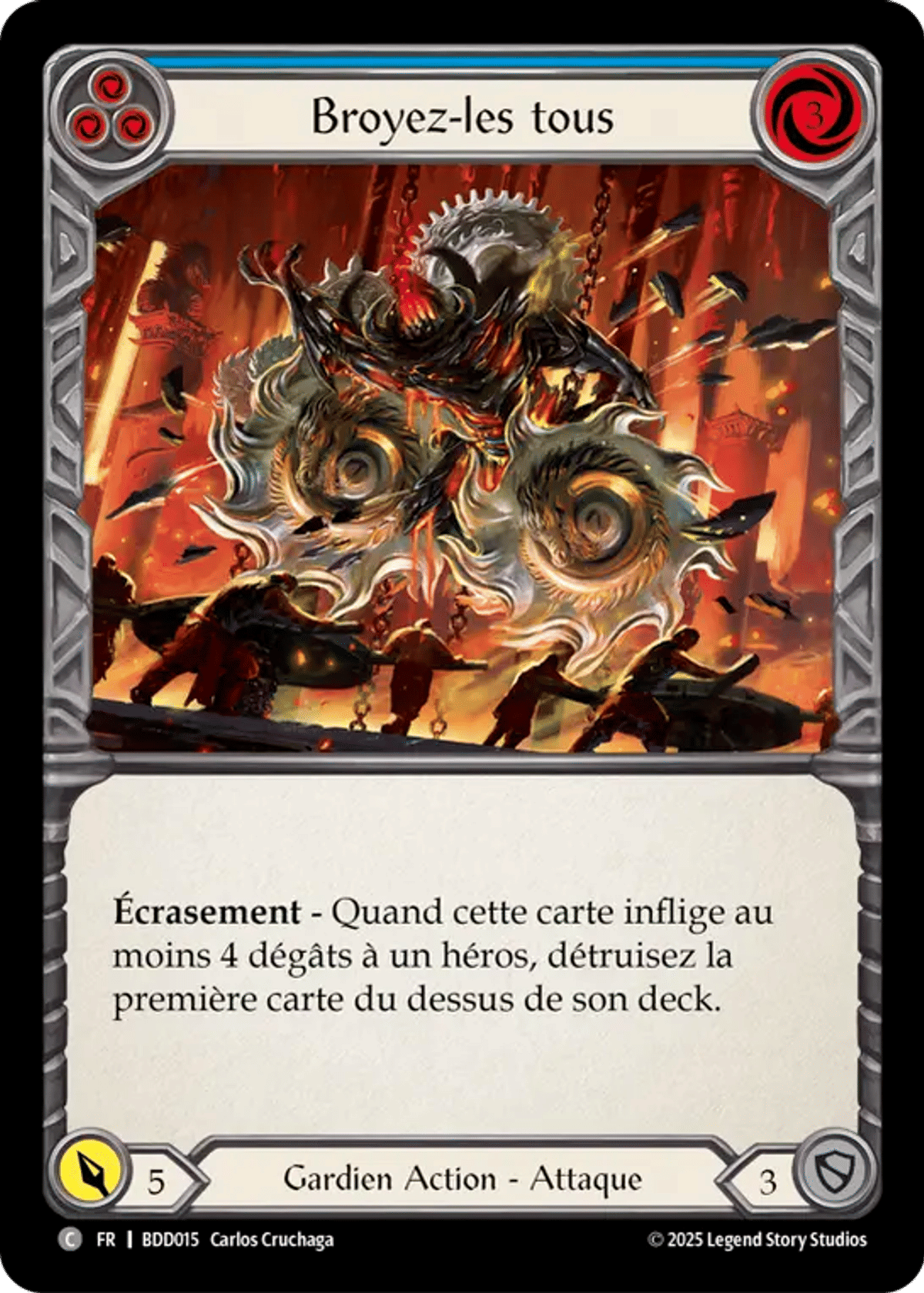 Broyez-les tous from Bravo Demo Deck - Flesh and Blood