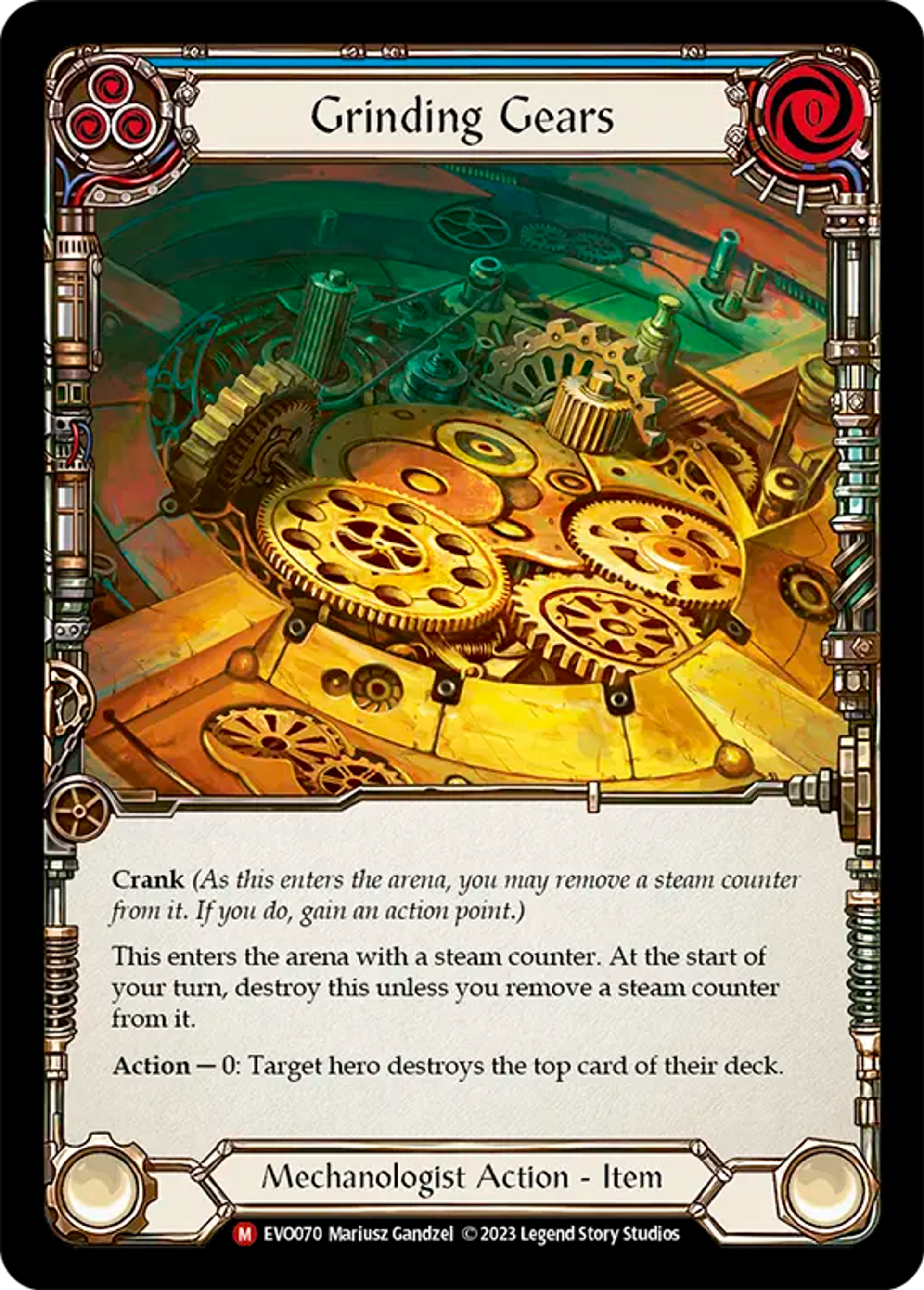 Grinding Gears — Bright Lights — Flesh and Blood