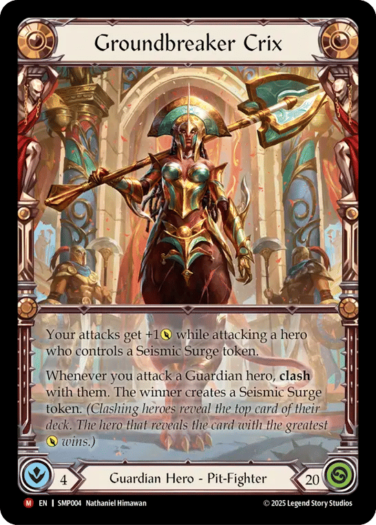 Groundbreaker Crix — Smash Palace — Flesh and Blood