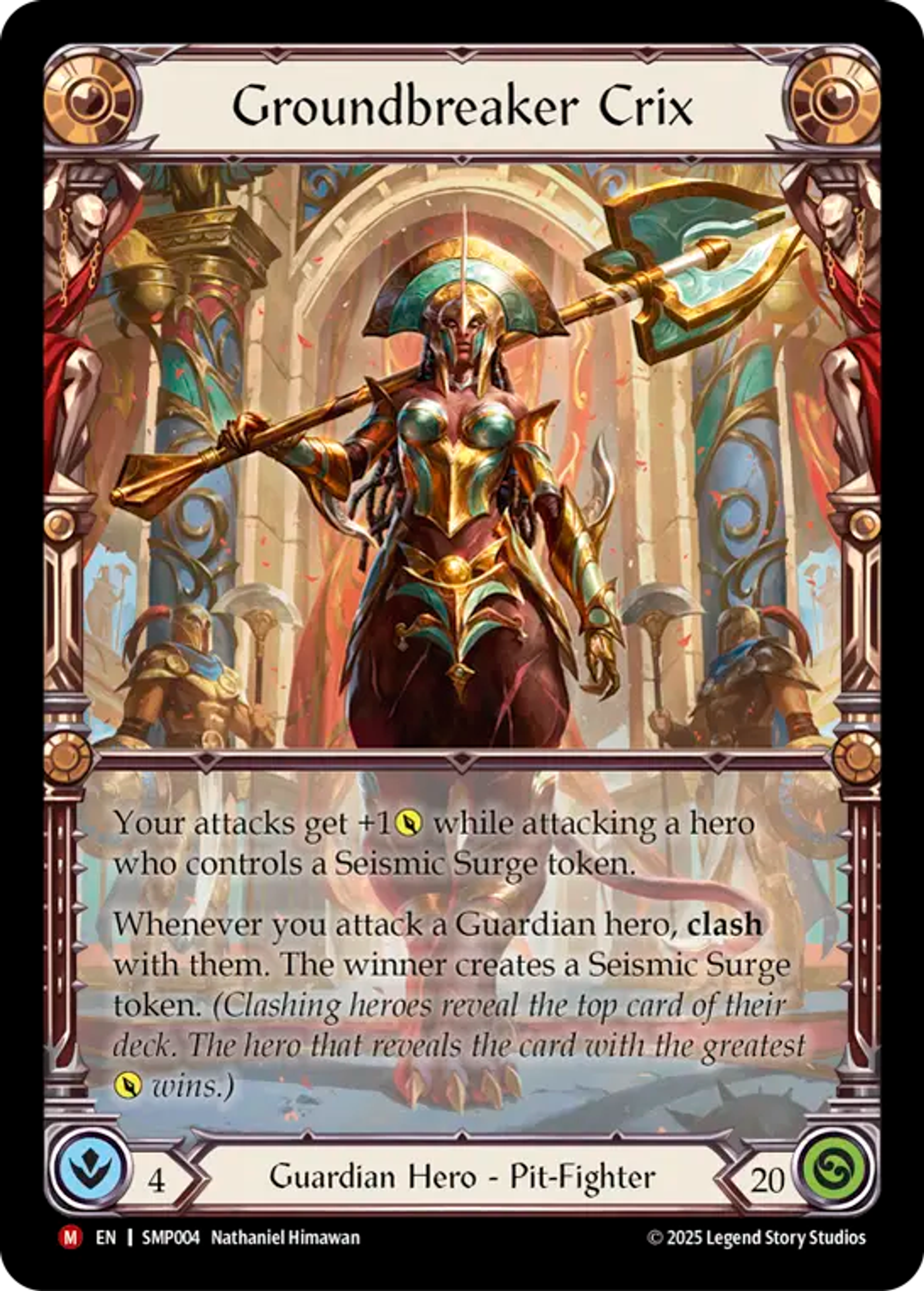 Groundbreaker Crix — Smash Palace — Flesh and Blood