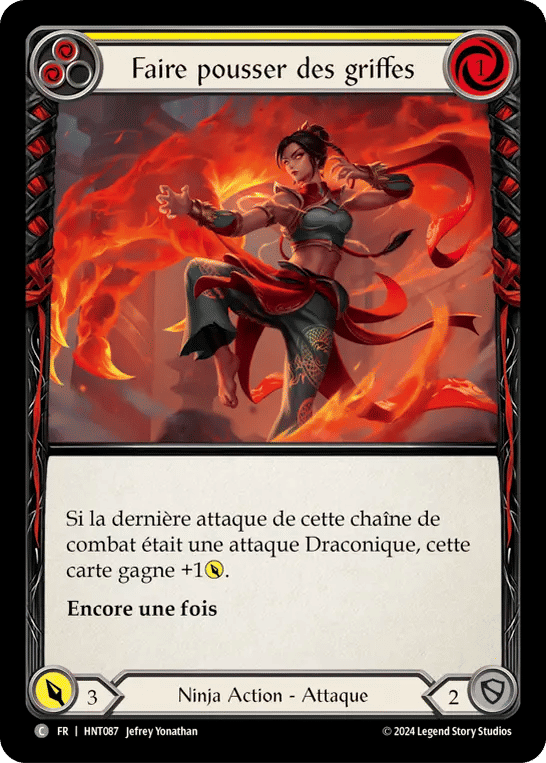 Faire pousser des griffes — The Hunted — Flesh and Blood