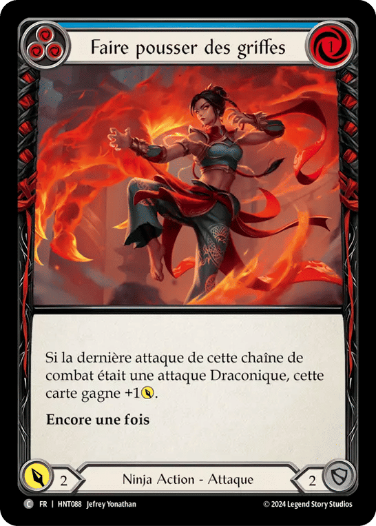 Faire pousser des griffes — The Hunted — Flesh and Blood