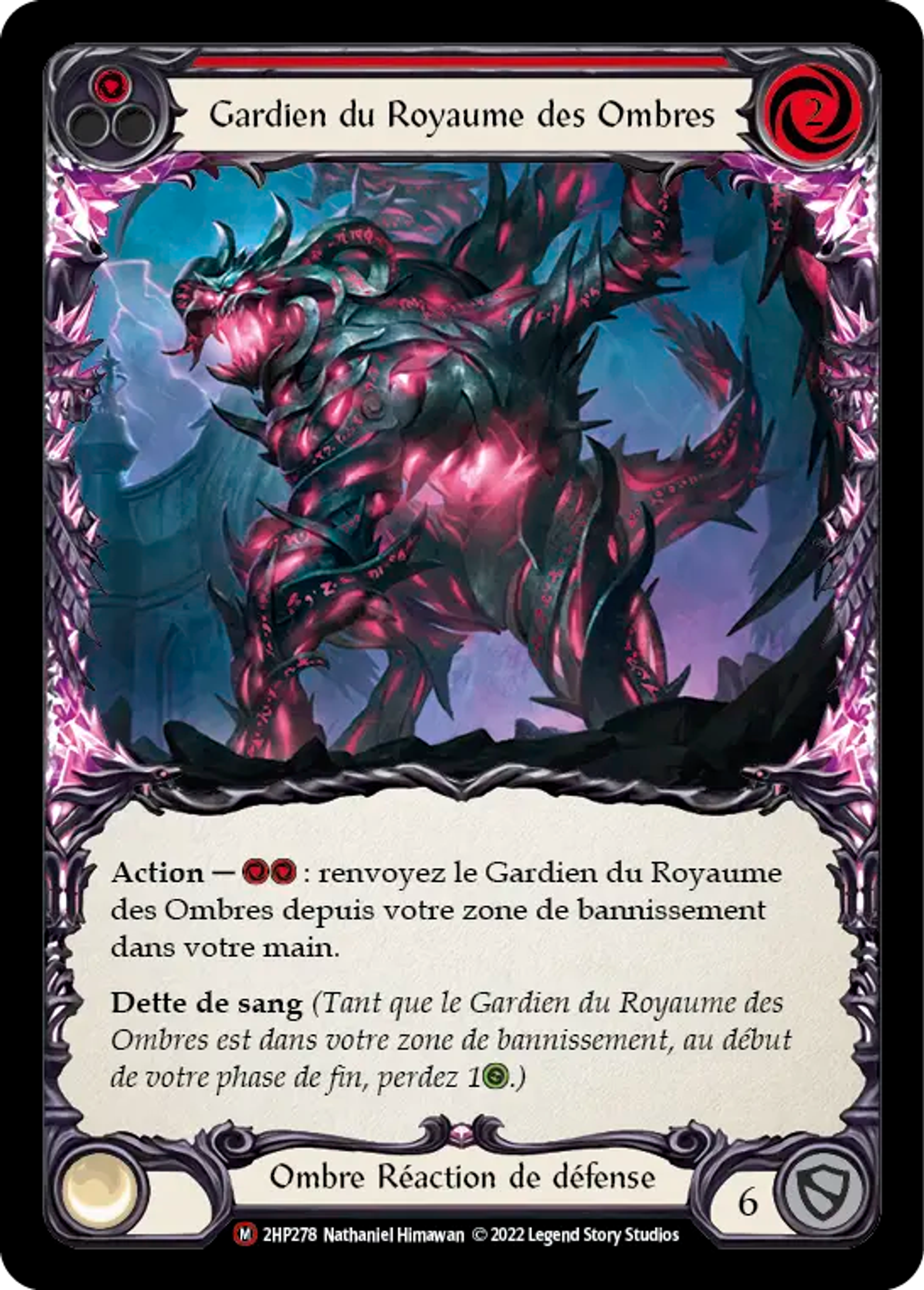 Gardien du Royaume des Ombres — History Pack 2 - Black Label — Flesh and Blood