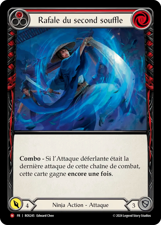 Rafale du second souffle — Rosetta — Flesh and Blood