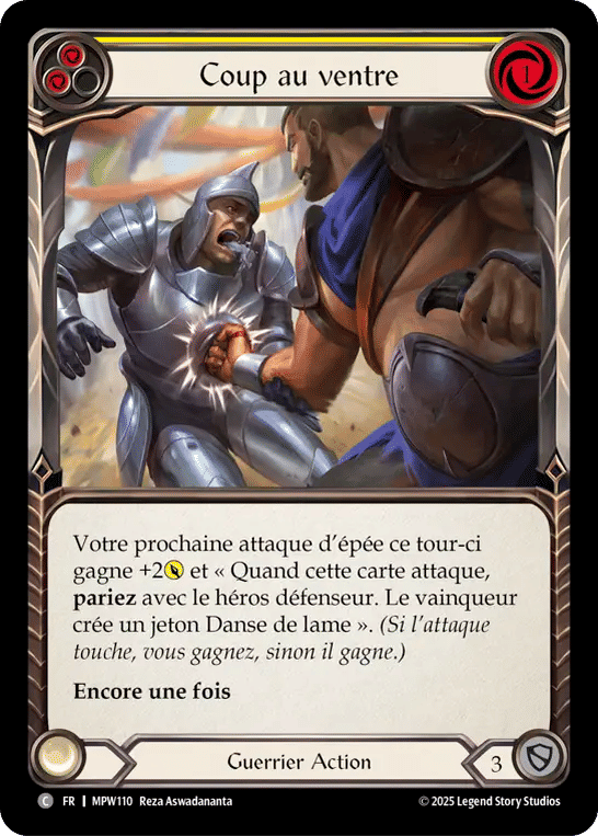 Coup au ventre — Mastery Pack Warrior — Flesh and Blood