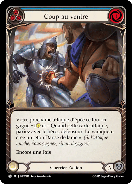 Coup au ventre — Mastery Pack Warrior — Flesh and Blood