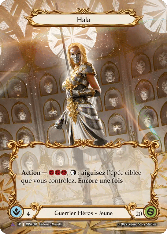 Hala — Mastery Pack Warrior — Flesh and Blood