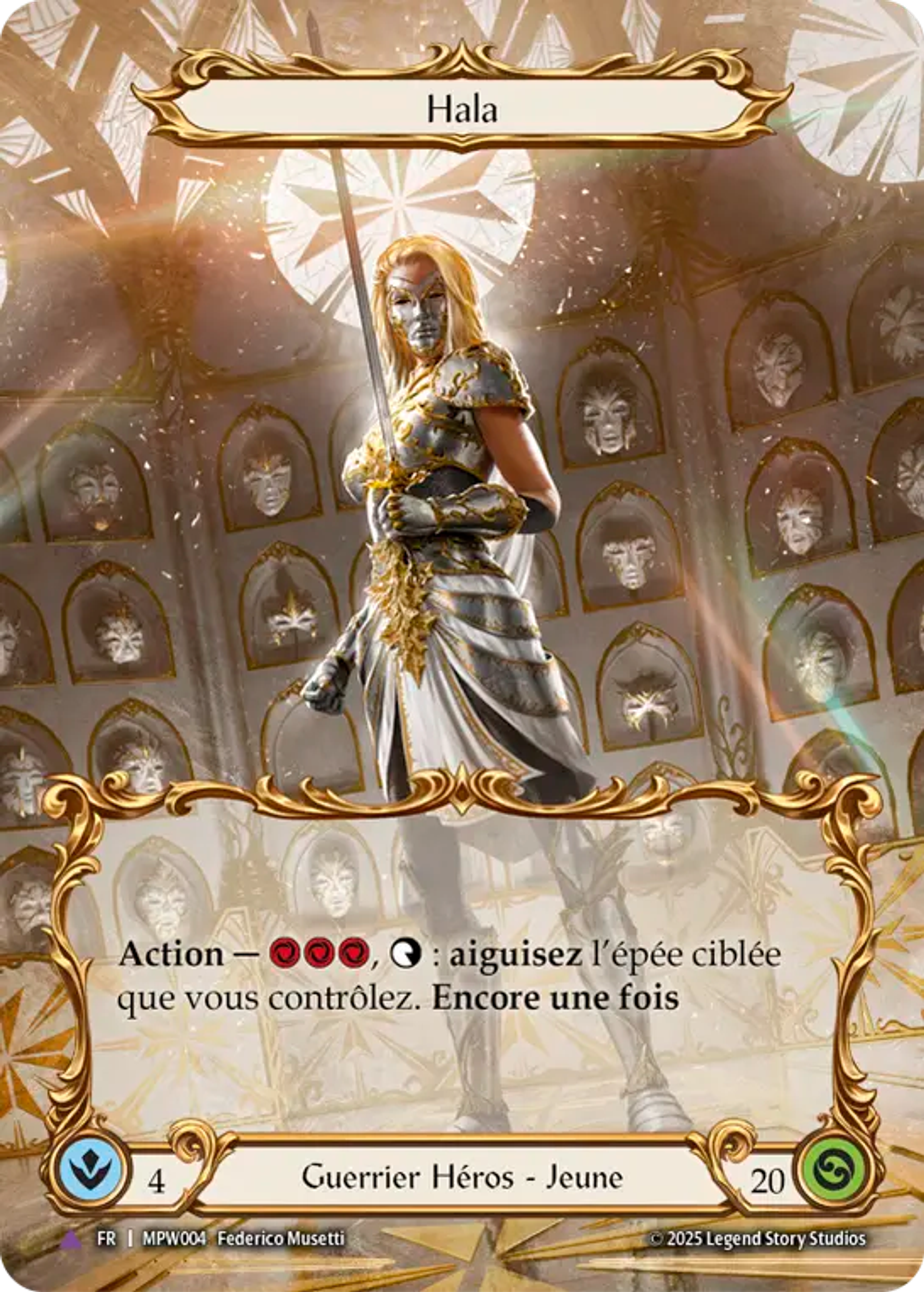 Hala — Mastery Pack Warrior — Flesh and Blood