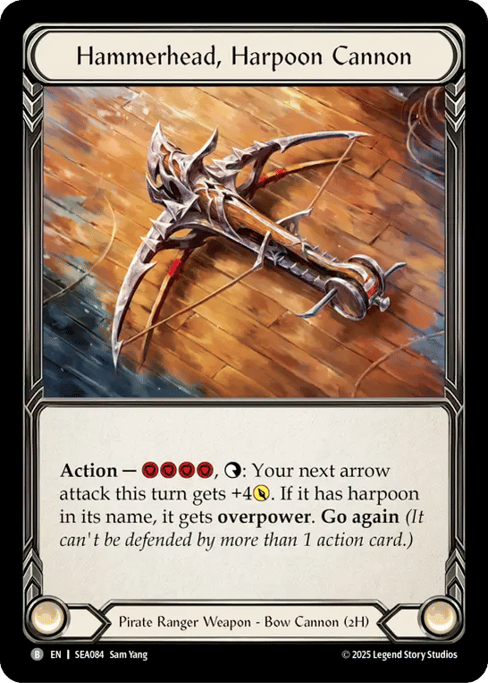 Hammerhead, Harpoon Cannon — High Seas — Flesh and Blood