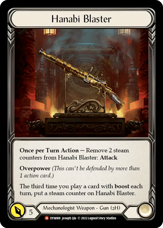 Hanabi Blaster — Dynasty — Flesh and Blood