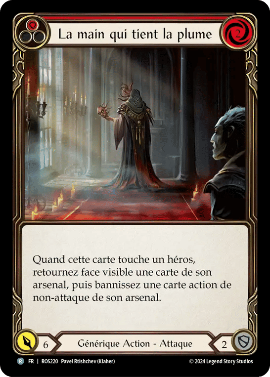 La main qui tient la plume — Rosetta — Flesh and Blood