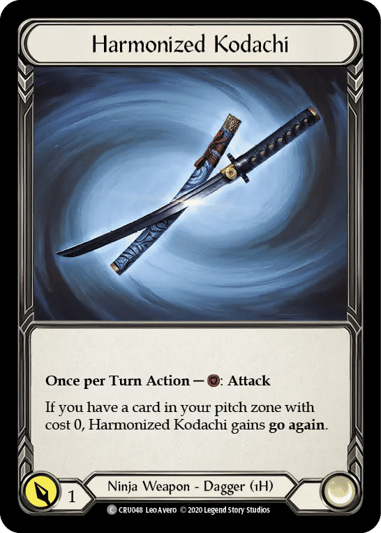 Harmonized Kodachi — Crucible of War — Flesh and Blood