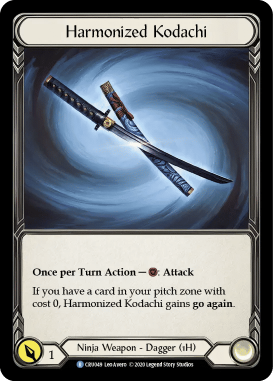 Harmonized Kodachi — Crucible of War — Flesh and Blood