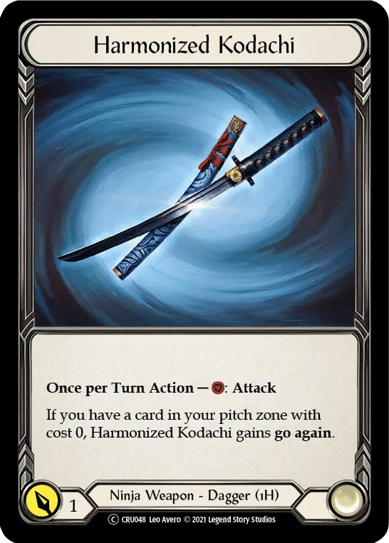 Harmonized Kodachi — Crucible of War - Unlimited — Flesh and Blood