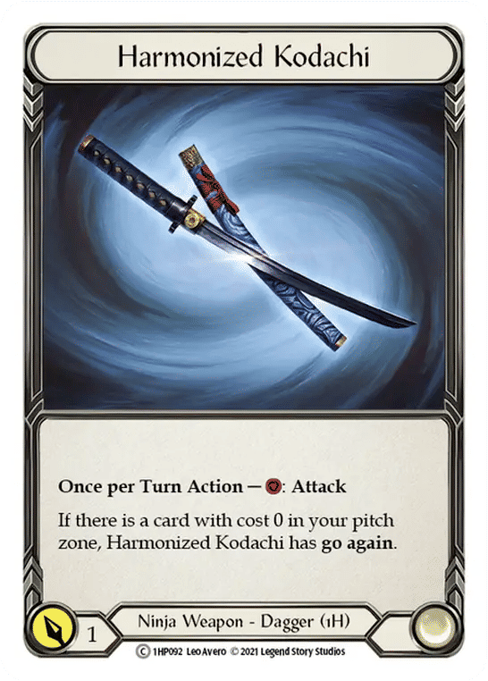 Harmonized Kodachi — History Pack 1 — Flesh and Blood