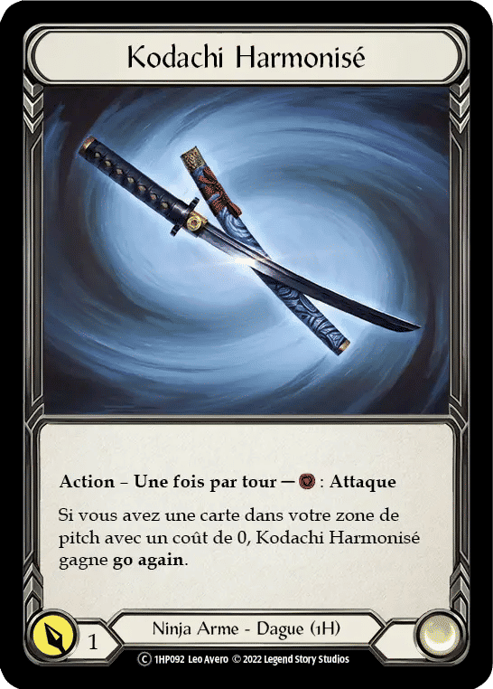 Kodachi Harmonisé — History Pack 1 - Black Label — Flesh and Blood