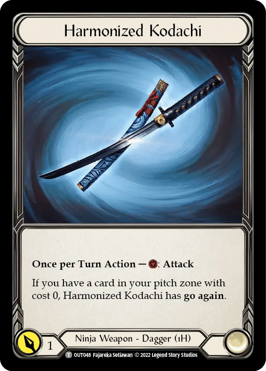 Harmonized Kodachi — Outsiders — Flesh and Blood