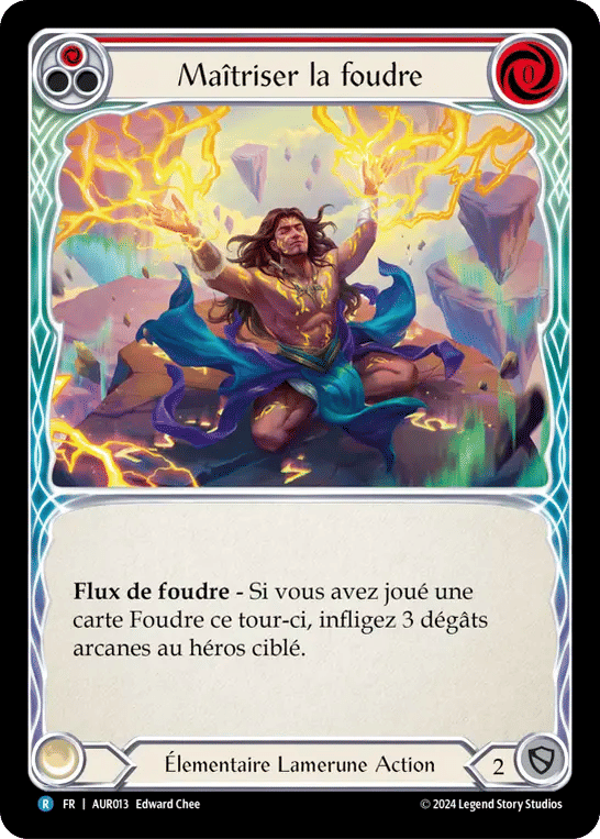 Maîtriser la foudre — 1st Strike - Aurora — Flesh and Blood