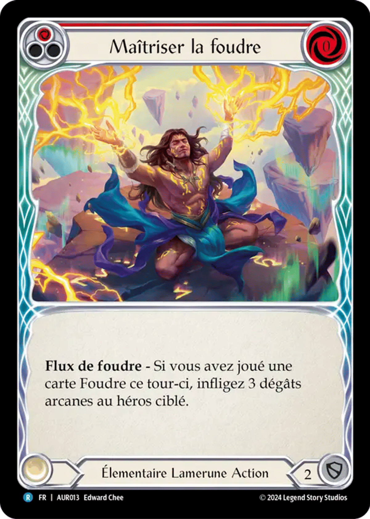 Maîtriser la foudre from 1st Strike - Aurora - Flesh and Blood