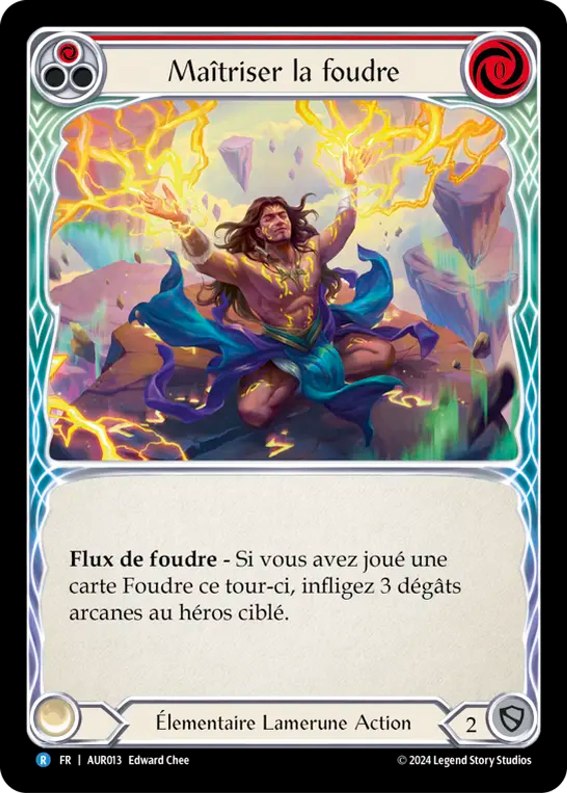 Maîtriser la foudre — 1st Strike - Aurora — Flesh and Blood