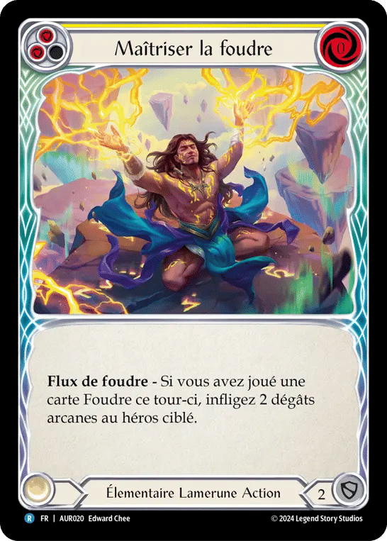Maîtriser la foudre — 1st Strike - Aurora — Flesh and Blood