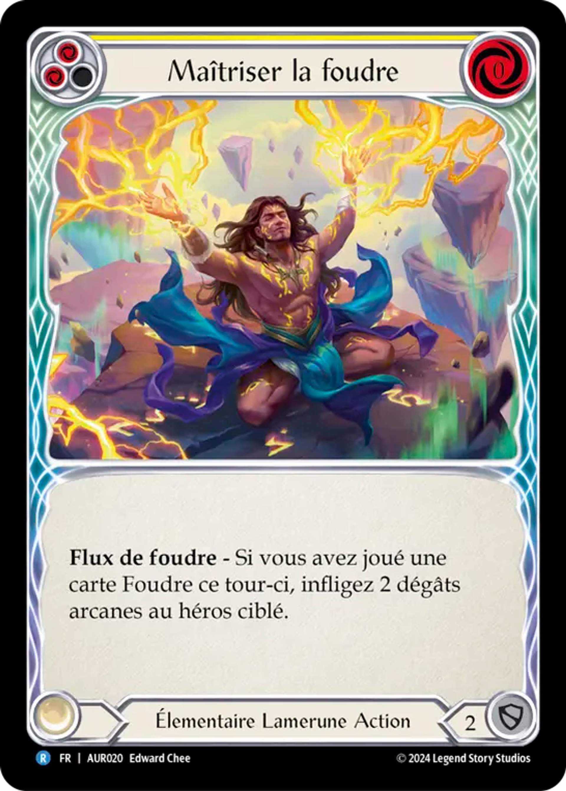 Maîtriser la foudre — 1st Strike - Aurora — Flesh and Blood