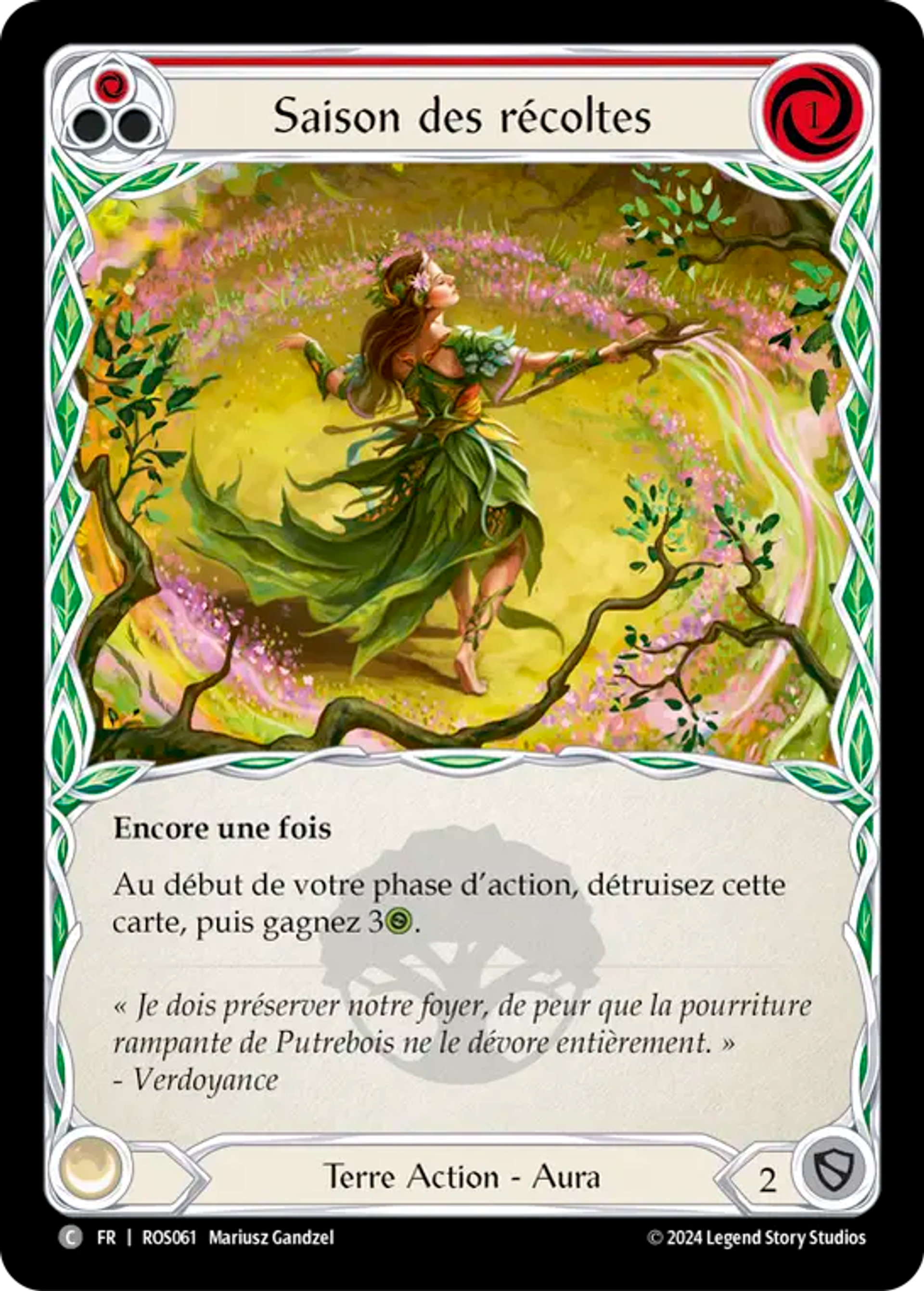 Saison des récoltes — Rosetta — Flesh and Blood