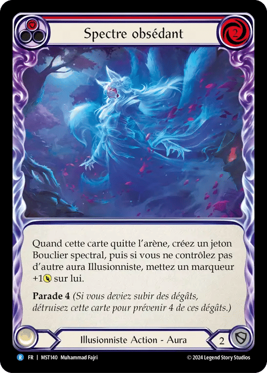 Spectre obsédant — Part the Mistveil — Flesh and Blood