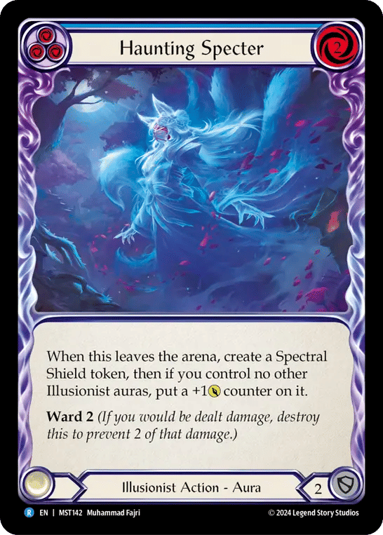 Haunting Specter (Blue) — Part the Mistveil — Flesh and Blood