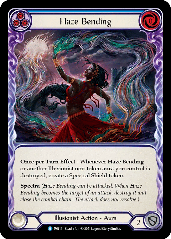 Haze Bending (Blue) — Everfest — Flesh and Blood