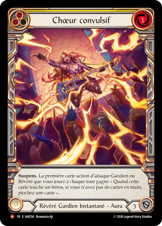 Chœur convulsif — Usurp the Shadow Throne — Flesh and Blood