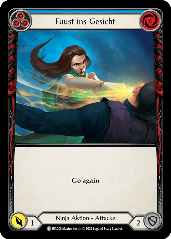 Head Jab (Blue) — Ira Welcome Deck (2022) — Flesh and Blood