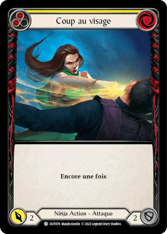 Coup au visage — Outsiders — Flesh and Blood