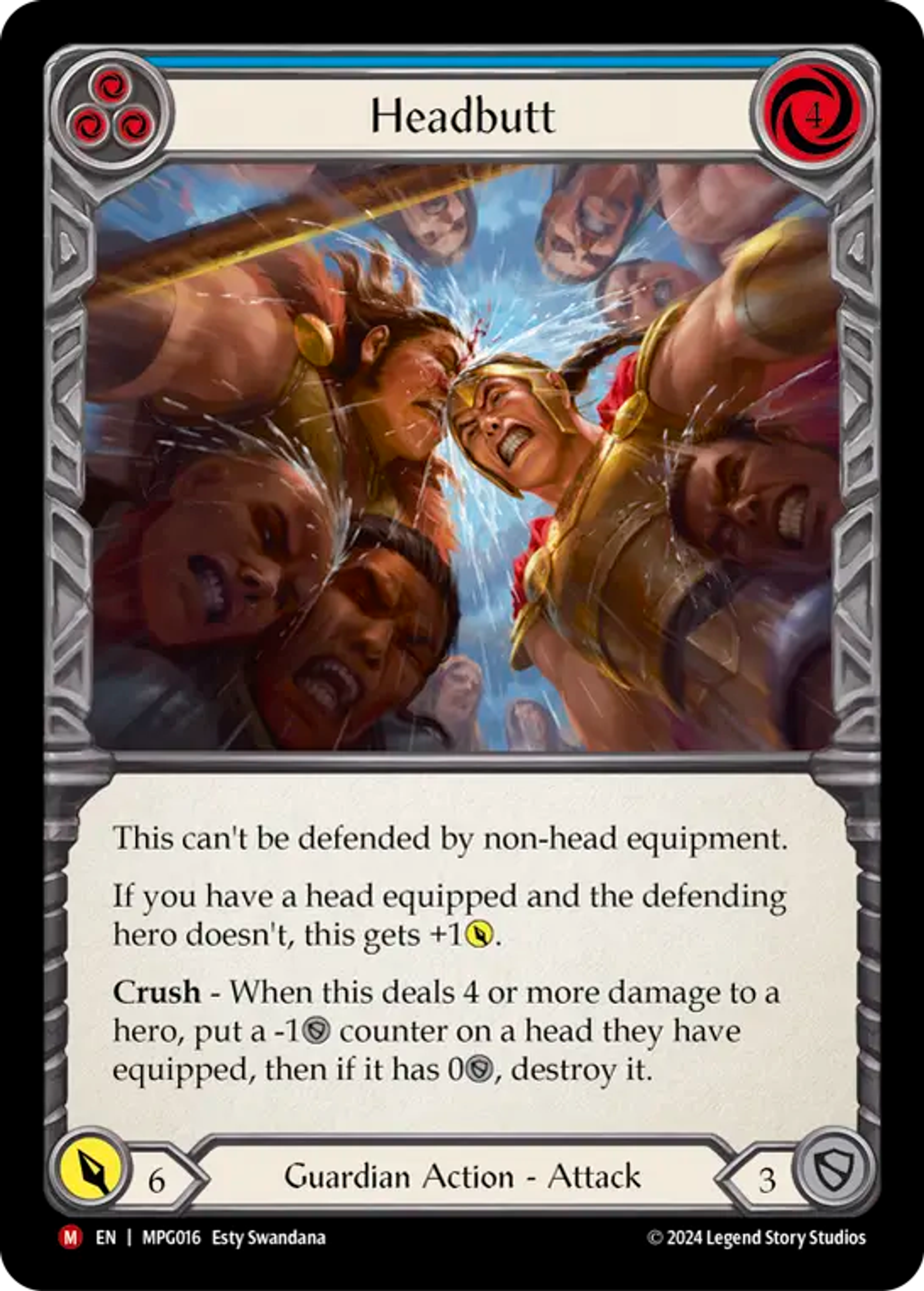 Coup de boule — Mastery Pack Guardian — Flesh and Blood
